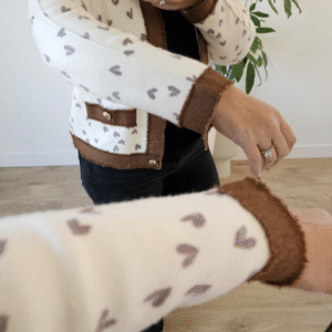 Alternative view of Gilet Mia (chocolat)